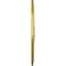 Ekena Millwork Diane Ceiling Medallion (Fits Canopies up to 6 1/4"), 24"OD x 3 5/8"ID x 1 1/4"P, Rich Gold CM24DIRGS - alternate 2